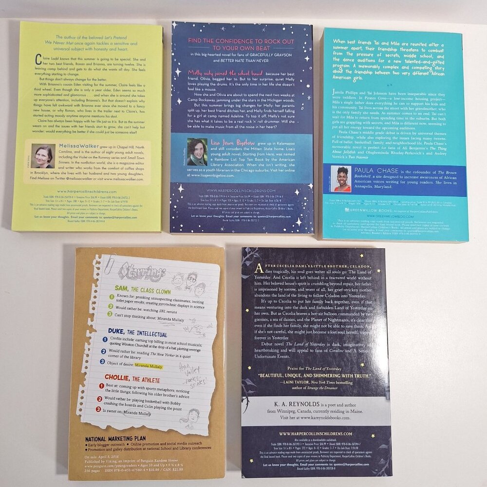 Advance Reader Copy Grades 5+ Uncorrected Proof 11 Book Lot - Picture 5 of 13
